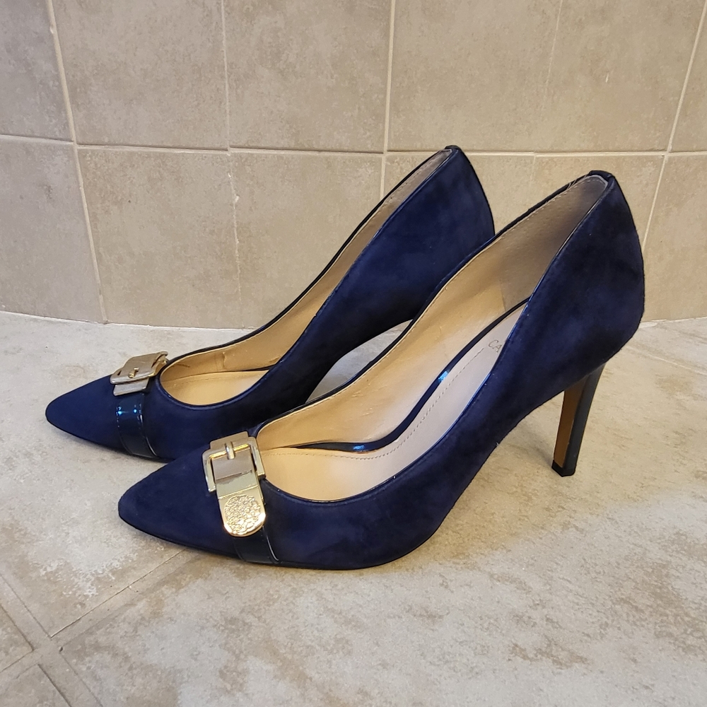 Vince Camuto high heels,  size 7.5, blue